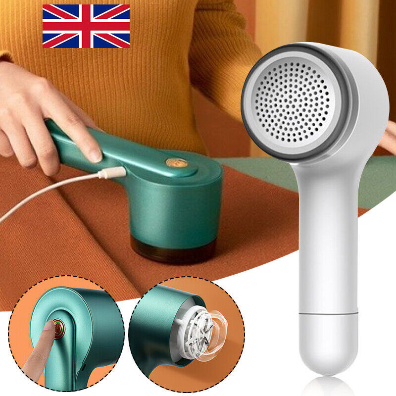 Electric Lint Remover Clothes Bobble Fluff Shaver Debobbler USB Rechargable